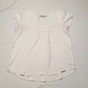 White LOFT Blouse